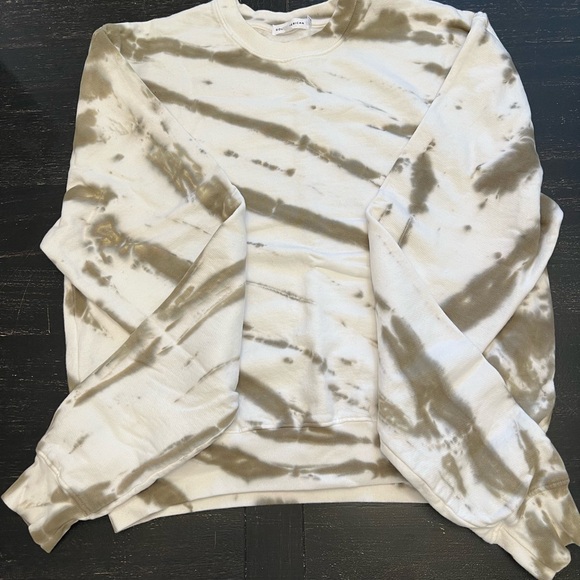 NWOT Good American Women’s Tie Dye Crew Neck Sweat Shirt- - Picture 3 of 5